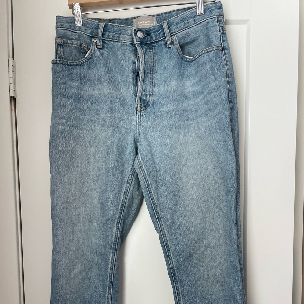 Everlane High Rise Cheeky Straight Jean